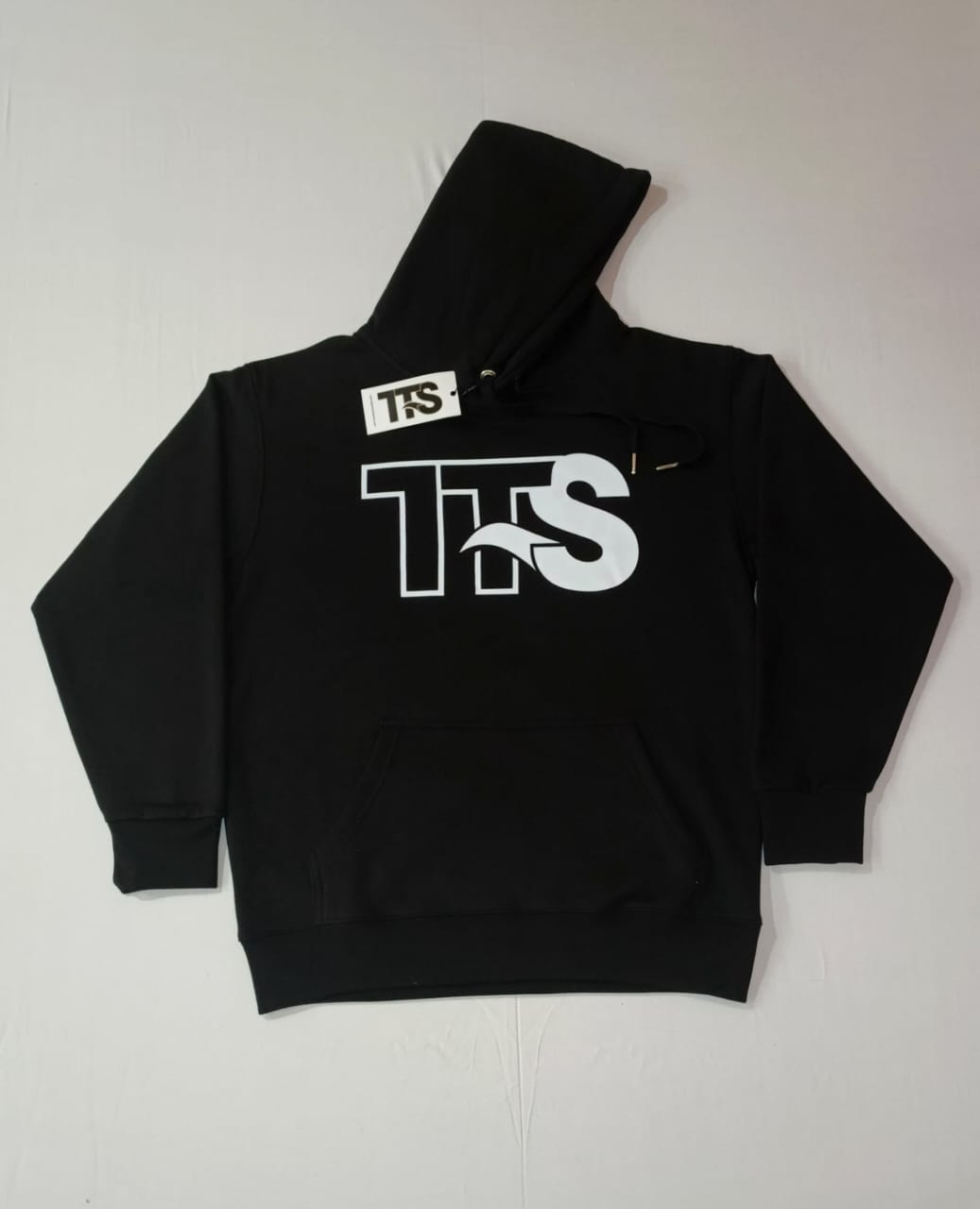 Tiger Track Sports Bold Tiger Hoodie – Black & White Edition